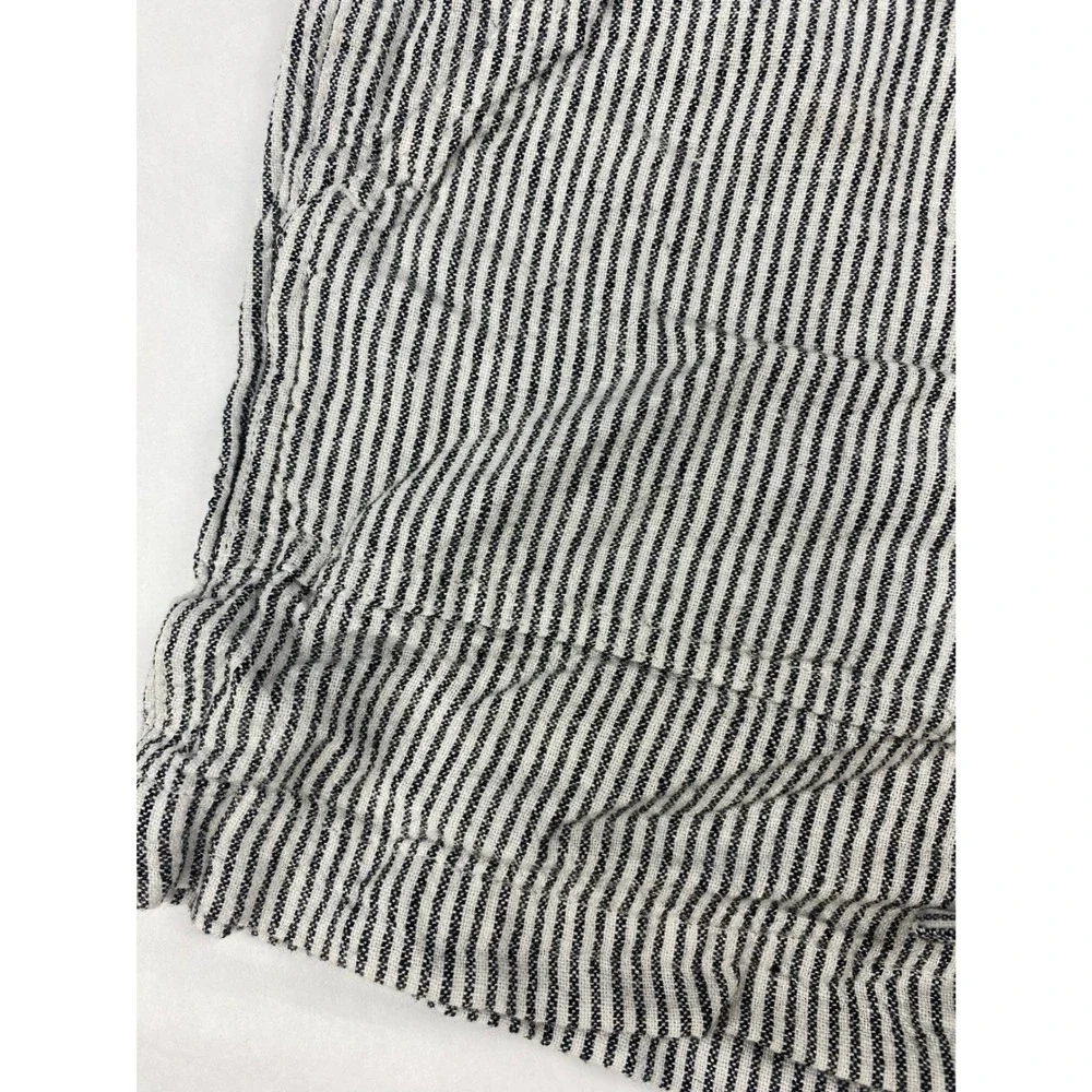 J. Crew Factory Linen-blend Shorts Women's Size S Striped
